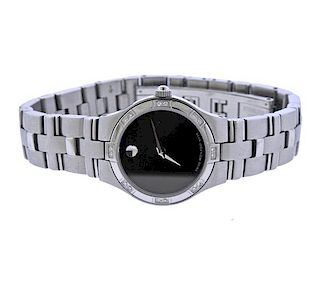 Movado Diamond Stainless Steel Lady&#39;s Watch