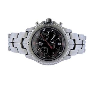 Tag Heuer Searacer Chronograph Stainless Watch CT1113