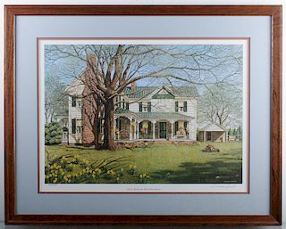 D. Essick "Early Spring..Fritts Farm" #979/999