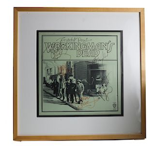 Grateful Dead "Workingman's Dead" Signed Album