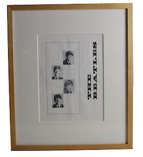 Beatles Signed Photo