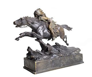 Carl Kauba (Austria 1865-1922) Bronze Sculpture