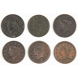 United States Large Cents 1816-1854