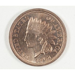 United States Indian Head Penny 1862
