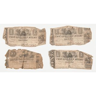 Obsolete Ohio and Indiana Bank Notes