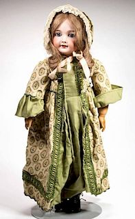 S. F. B. J. "TETE JUMEAU" FRENCH BISQUE-HEAD CHILD DOLL