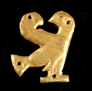 Egyptian 12K Gold Horus Applique - .2 grams