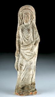 Greek Hellenistic Terracotta Votive Statue, ex-Bonhams