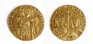 Basil Constantinople Mint Gold Solidus Coin
