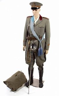 ITALIAN MILITARY MEDICAL OFFICER / DOCTOR'S UNIFORM AND SWORD