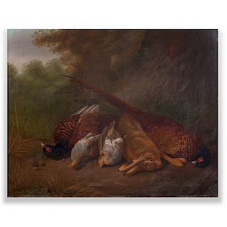 Stephen Elmer (1717-1796): Still Life with Pheasants and a Rabbit