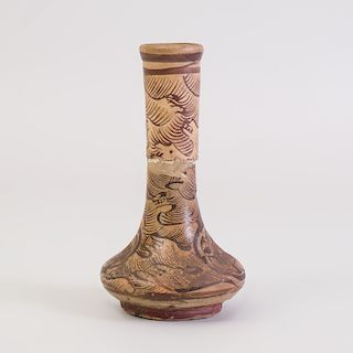 Chinese Cizhou Bottle Vase