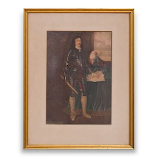 Attributed to Adrian Hanneman (c. 1601-1691): Portrait of the Earl of Hamilton 