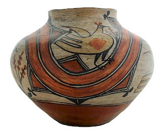 Zia Pueblo Polychrome  Pottery