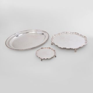Three Wyler Silver Plate Tablewares