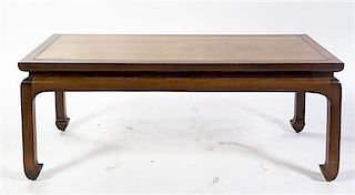 An American Low Table, Length 42 1/2 inches.
