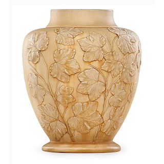 TIFFANY STUDIOS Large Favrile pottery vase
