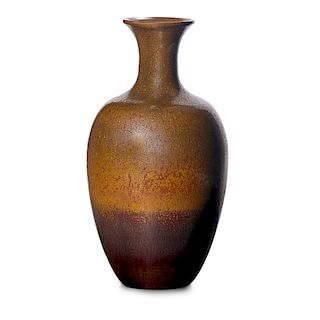 CHARLES F. BINNS Fine baluster vase