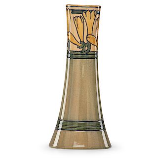 M. LeBLANC; NEWCOMB COLLEGE Early vase