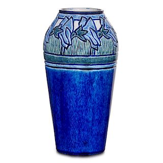 L. NICHOLSON; NEWCOMB COLLEGE Early vase