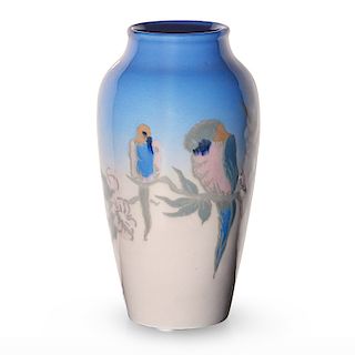 ROOKWOOD Decorated Porcelain vase