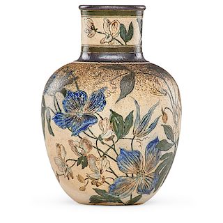 MARTIN BROTHERS Vase with flowers