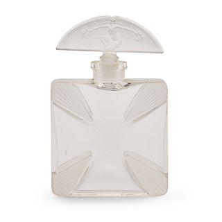 LALIQUE Rare "Croix Saint Georges" perfume bottle