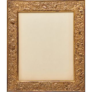 LOUIS C. TIFFANY FURNACES INC. Rare picture frame