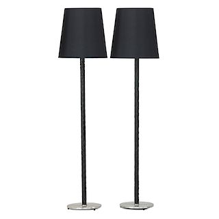 DANISH Pair of floor lamps