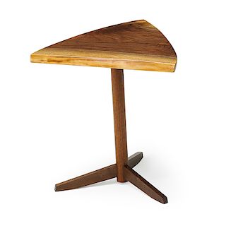 GEORGE NAKASHIMA Pedestal Side Table