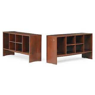 PIERRE JEANNERET Pair of bookcases