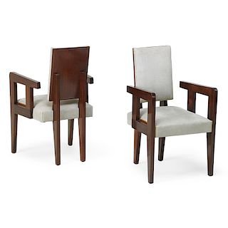 ANDRE SORNAY Pair of armchairs
