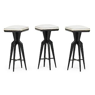 GIUSEPPE SCAPINELLI Set of three stools