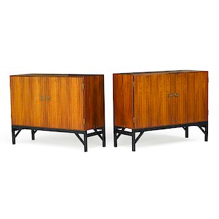 BORGE MOGENSEN; FREDERICIA Pair of cabinets