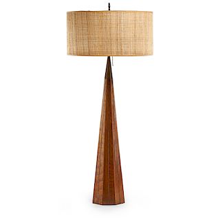 PHIL POWELL; PAUL EVANS Tall table lamp