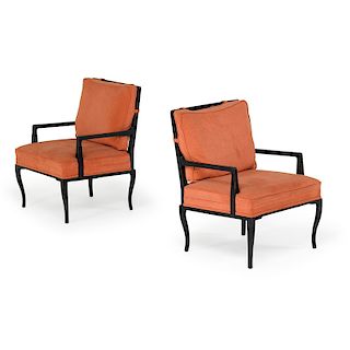 TOMMI PARZINGER Pair of lounge chairs