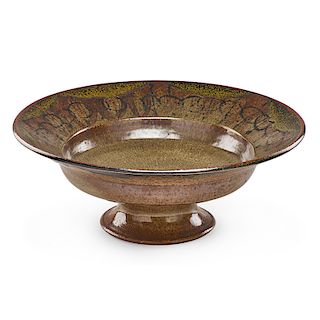 ROBERT ARNESON Large early footed bowl