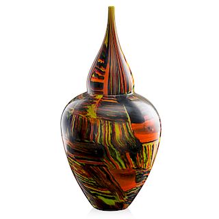 MICHELE BURATO Glass vase