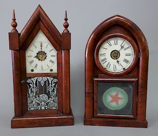 New Haven Steeple Clock and Beehive Alarm Clock