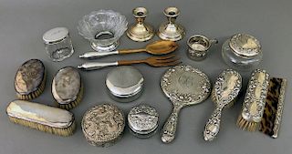 Sterling Silver Tableware and Dresser Items