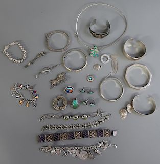 Sterling and Mexican Silver Jewelry