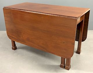 Chippendale Mahogany Drop-Leaf Table
