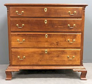 Pennsylvania Chippendale Cherry Chest of Drawers