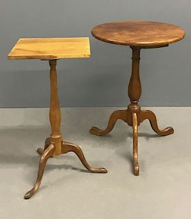 Cherry Round-Top Candle stand