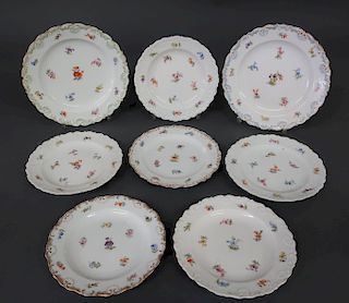 Meissen Plate Grouping