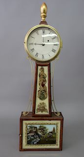 Mahogany Banjo Clock