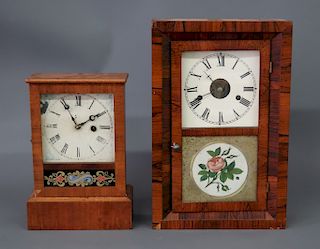 Seth Thomas Mantel Clock and Another Clock