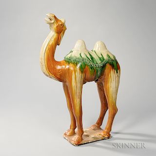 Sancai-glazed Camel