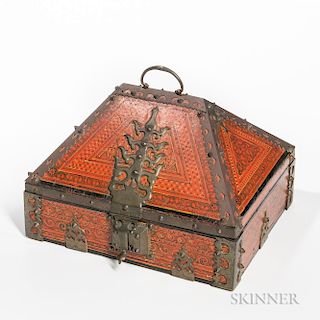 Painted Dowry Box