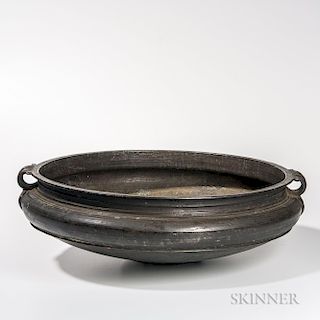 Large Bronze Cooking Vessel, Uruli